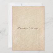 Foto Scrapbook Jubiläum Party Einladung (Rückseite)