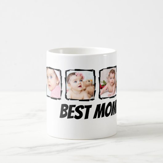 Foto Scribble Frame Personalisiert Kaffeetasse (Mittel)