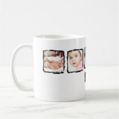 Foto Scribble Frame Personalisiert Kaffeetasse (Links)