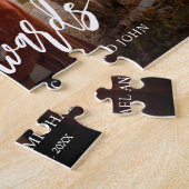 Foto Script Calligraphy Family Puzzle (Seite)
