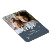 Foto-Script-Liebe für benutzerdefinierte Mutter Magnet (Rechte Seite)