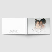 Foto Script Mrs Lesbian Wedding Guest Book Gästebuch (Voll)