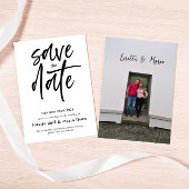 Foto Script Save the Date Einladung