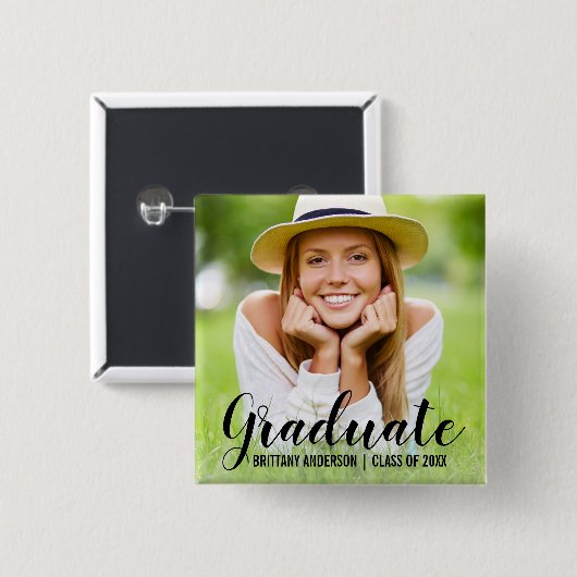 Foto-Script-Taste für moderne Abschluss Button (Vorne & Hinten)