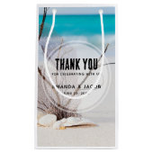 Foto Seashells auf einer Hochzeit am Strand Vielen Kleine Geschenktüte (Vorderseite)