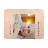 Foto Sehr geehrter Mensch erinnern sich an Imitate Magnet (Horizontal)