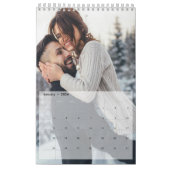 Foto-Seitenlayoutkalender für benutzerdefinierte S Kalender (Jan 2026)