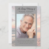 Foto-Service-Programm für Beach Ocean Einladung (Vorderseite)