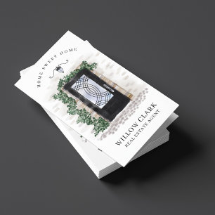 Foto & Services an der Vorderseite des Eisenhütten Visitenkarten