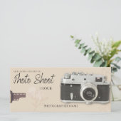 Foto-Session, Foto schießen Buggingkarte, (Stehend Vorderseite)