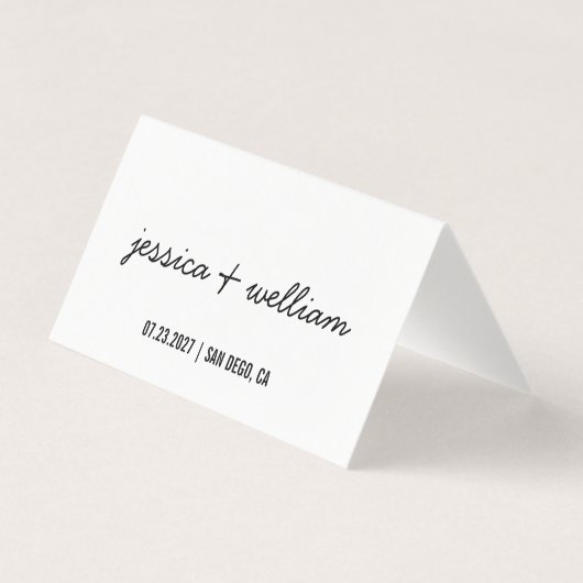 Foto Sharing Capture the Liebe Wedding QR Code (Rückseite)