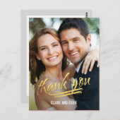 Foto Shinmoment Danke Karte (Vorne/Hinten)