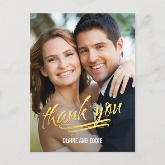 Foto Shinmoment Danke Karte (Vorderseite)