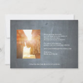 Foto Showcase Collage-Karte Dankeskarte (Rückseite)