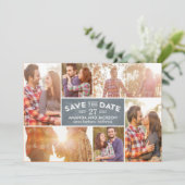 Foto Showcase Save the Date - Chalkboard (Stehend Vorderseite)