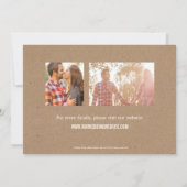 Foto Showcase Save the Date - Handwerk (Rückseite)