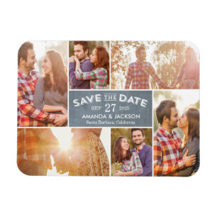 Foto Showcase Save The Date Magnet