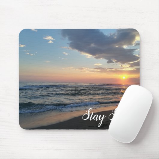 Foto "Sicherer benutzerdefinierter Text" bleibe Mousepad (Mit Mouse)