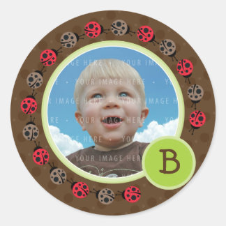 FOTO SIEGEL: Ladybird Kreis 3 Runder Aufkleber