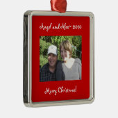 Foto Silbernes Ornament (Rechts)