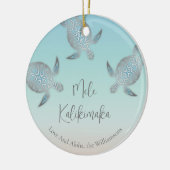 FOTO Silberschildkröten | Mele Kalikimaka Keramik Ornament (Links)