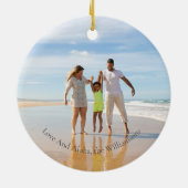 FOTO Silberschildkröten | Mele Kalikimaka Keramik Ornament (Hinten)