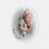 Foto Silver White Ornament Aus Metall (Vorderseite links)