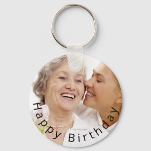 Foto Simple Happy Geburtstag Schlüsselanhänger