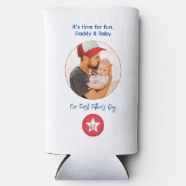 Foto Simple Modern Typografy First Vathday Selters Dosenkühler