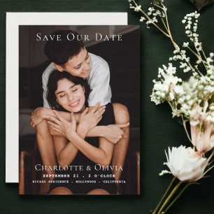 Foto Simple Save the Date Wedding