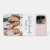 Foto Skript Girl Spaß Typografie besten Freunde Case-Mate iPhone Hülle (Rückseite (Horizontal))