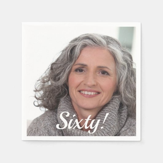 Foto-Skript zum 60. Serviette (Vorderseite)