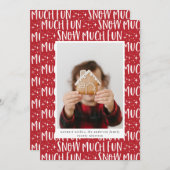 Foto-Skripttext in modernem Design (Vorne/Hinten)