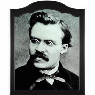 Foto-Skulptur Friedrich Wilhelm Nietzsche Freistehende Fotoskulptur