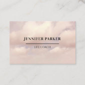 Foto Sky Business Card Visitenkarte (Vorderseite)