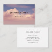 Foto Sky Business Card Visitenkarte (Vorne/Hinten)