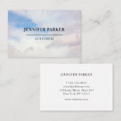 Foto Sky Visitentenkarte Visitenkarte (Vorne/Hinten)