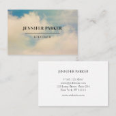 Foto Sky Visitentenkarte Visitenkarte (Vorne/Hinten)