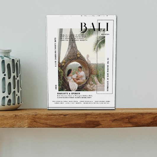 Foto Snapshot | Modern Print Travel Keepake