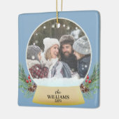 Foto Snow Globe Ornament (Links)