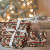 Foto Snowflake Geschenkpapier