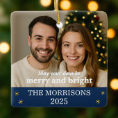 Foto Snowflake Keramikornament