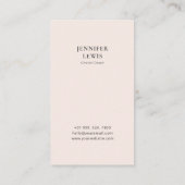 Foto Social Media Business Card Visitenkarte (Rückseite)