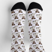 Foto-Socken mit benutzerdefinierter Dog-Vorderseit Socken (Oben)