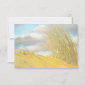 *~* Foto Soft Dune Beach Grass - Wedding RSVP (Rückseite)