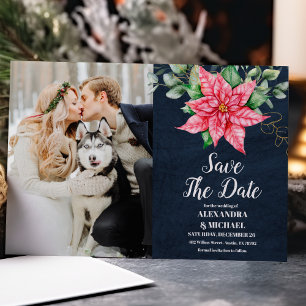 Foto Soft Winter Berry Weihnachtsfeier Save The Date