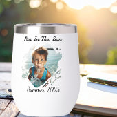 Foto Sommerspass PERSONALISIERTES Wasser Flasche