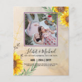 FOTO "Sonnenblumen im HAUSHALT" Rette Datumsangabe (Vorderseite)