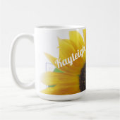 Foto Sonnenblumen Kaffeetasse (Links)