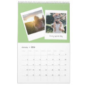 Foto-Spaß-Familienkalender für Retro-Sofortnachric Kalender (Jan 2026)